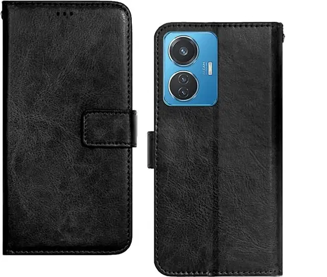 Flip Mobile Cover for IQOO Z6 44W, Multicolor