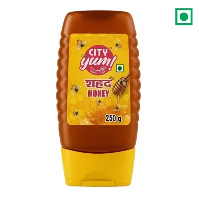 City Yum Honey Squeezy Bottle 250 g