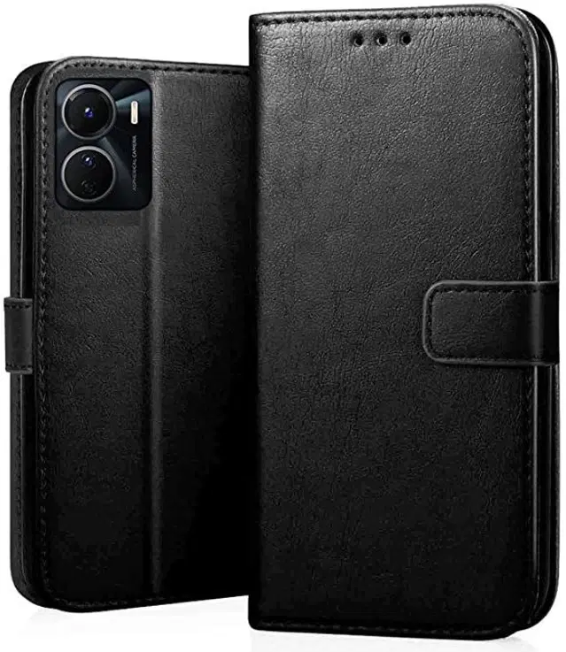 Flip Mobile Cover for Vivo Y16, Multicolor
