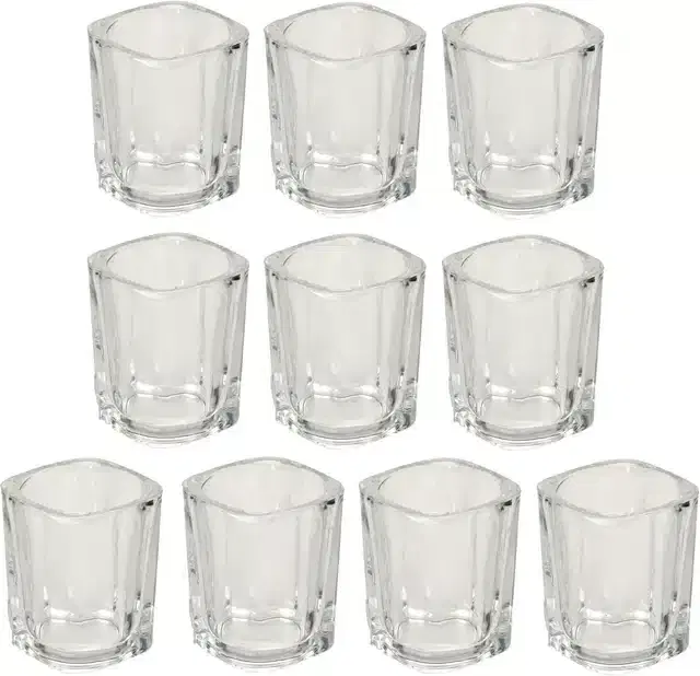 Liquor cum Cocktail Glasses, Transparent, 50 ml, Pack of 10