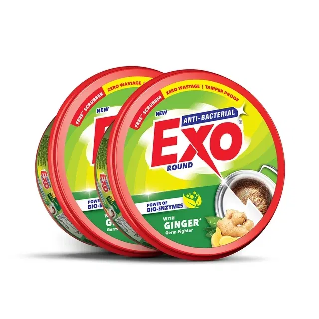 Exo Round Dishwash Bar 2X700 g (Pack of 2)