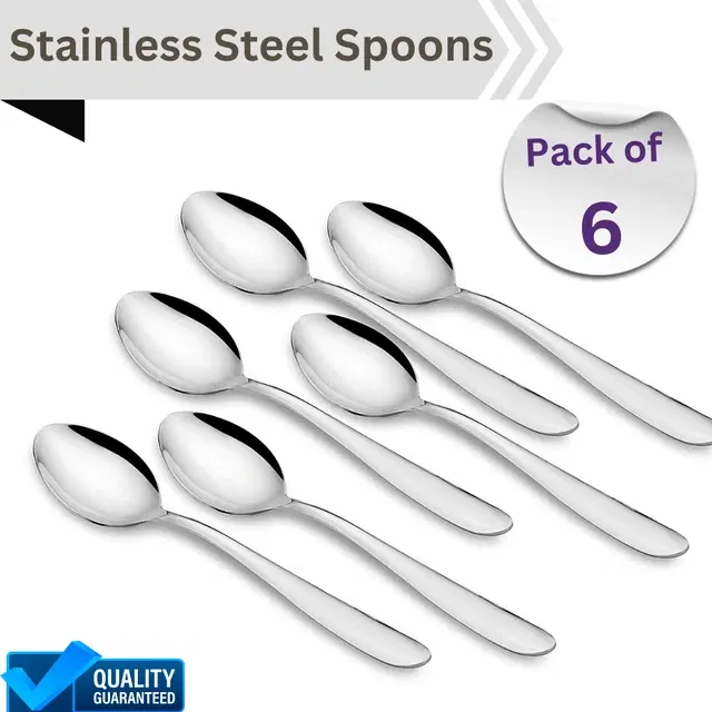 Classic Essentials Stainless Steel Spoon, Pack of 6