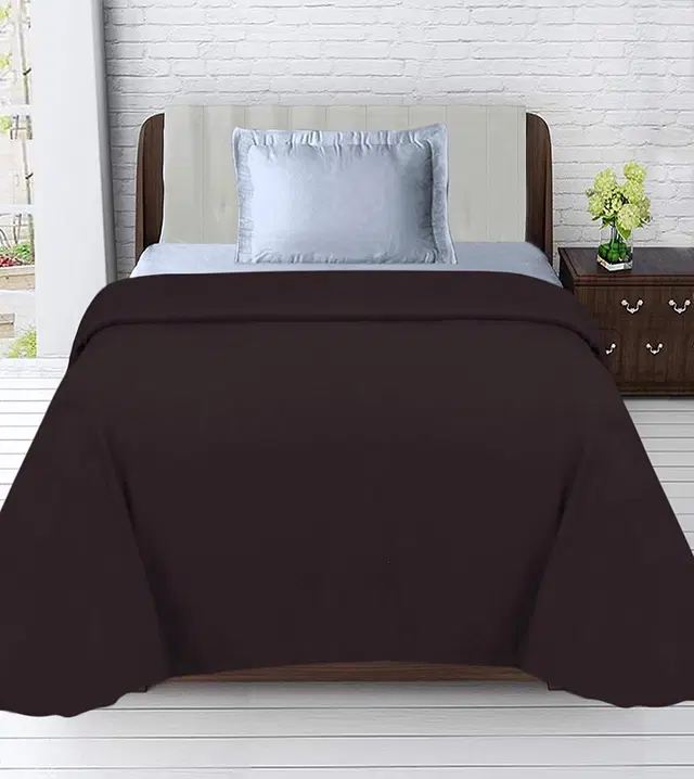 Fleece Blanket, Brown, 60x90 Inches