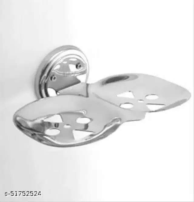 Stainless Steel Soap Holder, Silver