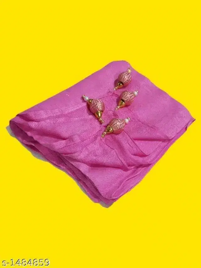 Viscose Pashmina Scarf for Women (Pink, 1.8 m)