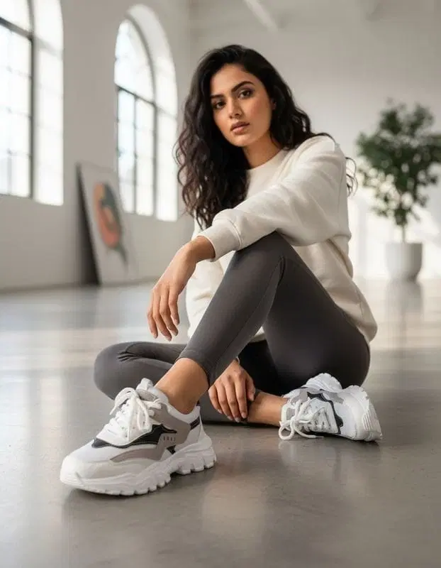 Sneakers For Women, Multicolor (4)