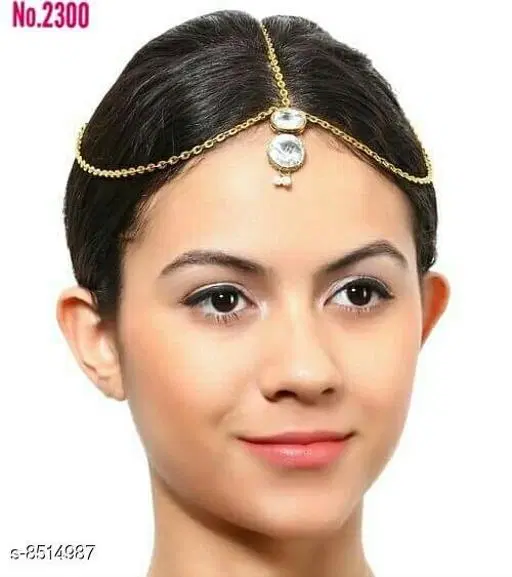 Alloy Mangtikka for Women, White