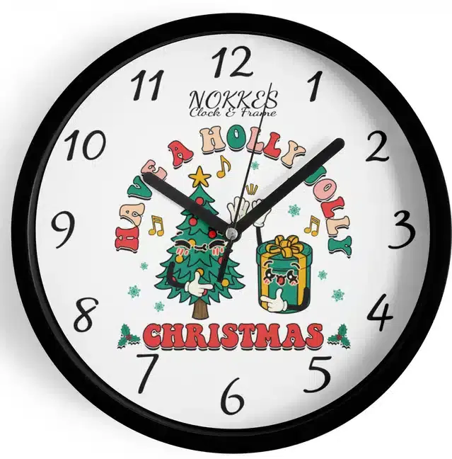 Christmas Analog Watch for Home, Multicolor, 7 Inches