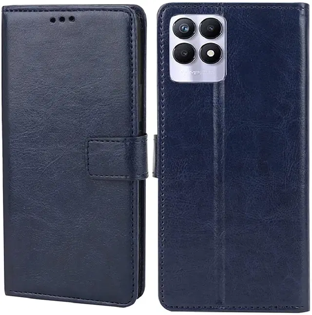 Flip Mobile Cover for Realme 8i, Multicolor