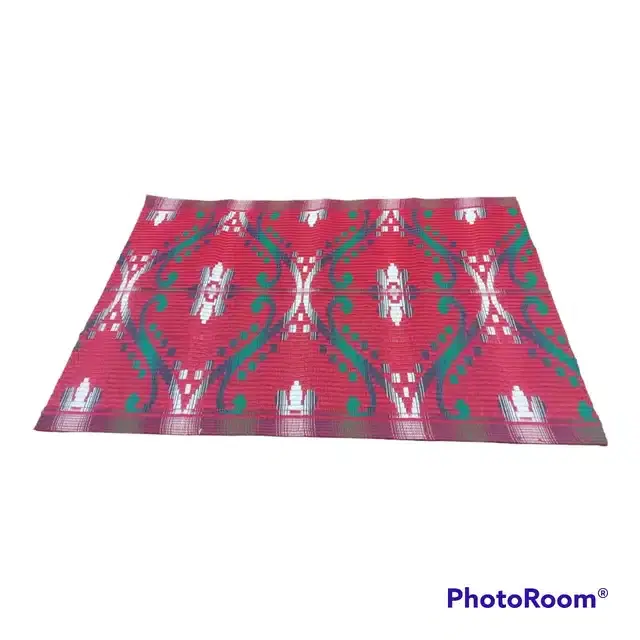 Plastic Floor Chatai, Assorted, 4x6 feet