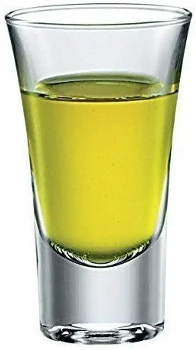 Liquor cum Cocktail Glass, Transparent, 30 ml