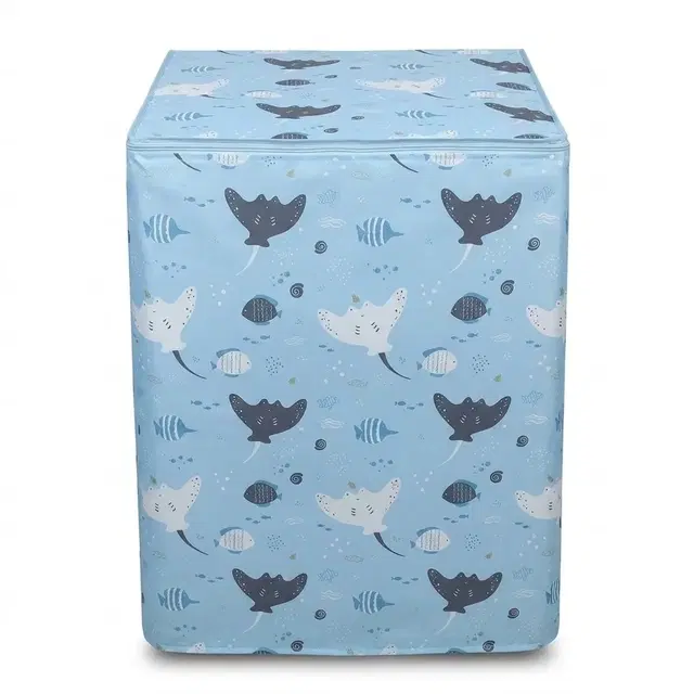 Ocean World Waterproof and Dustproof top-load washing machines cover