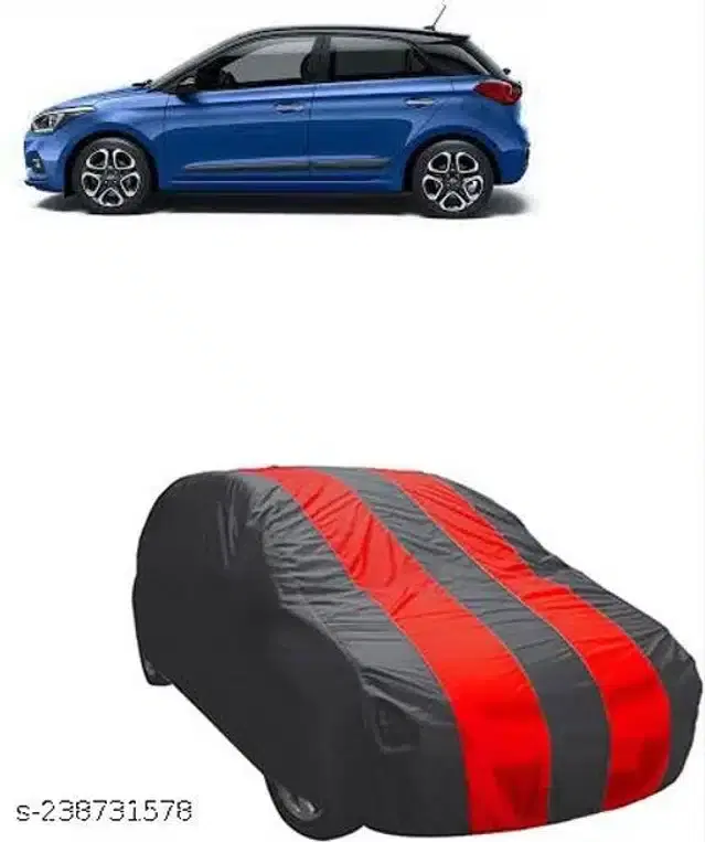 Taffeta Waterproof Car Cover for Hyundai i20, Multicolor