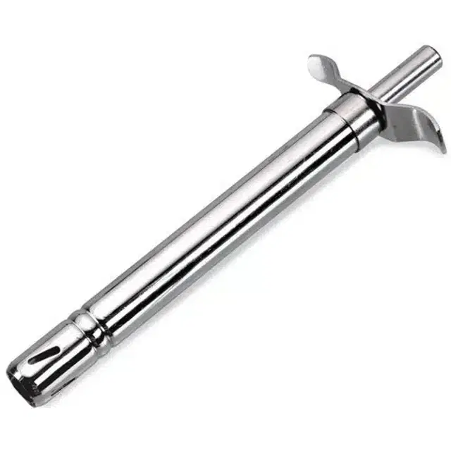 Stainless Steel Gas Lighter, Multicolor