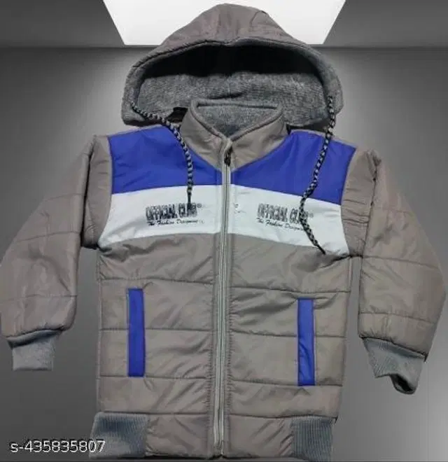 Polyester Jacket for Boys (Multicolor, 0-3 Months)