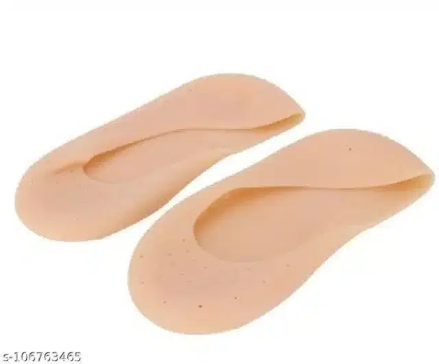 Moisturizing Silicon Gel Socks, Beige