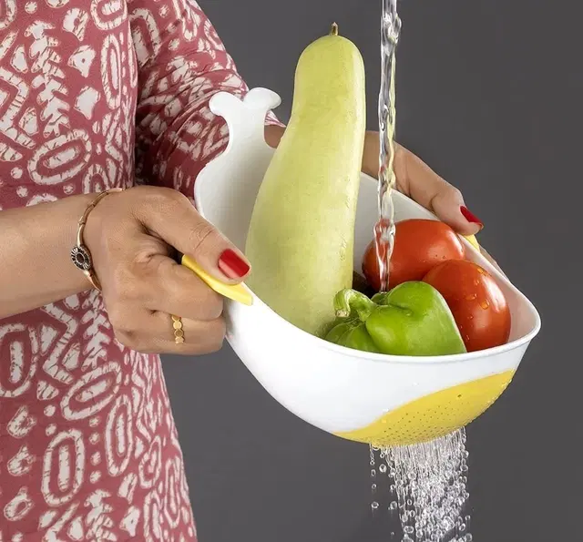 Plastic Food Strainer, Assorted