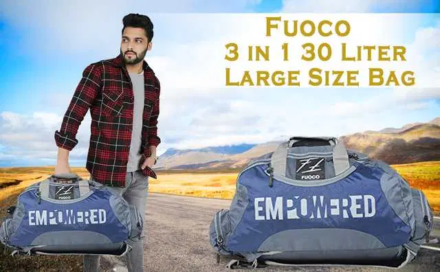 Running Backpack Come Gym Bag, Blue, 25 L, FU-005