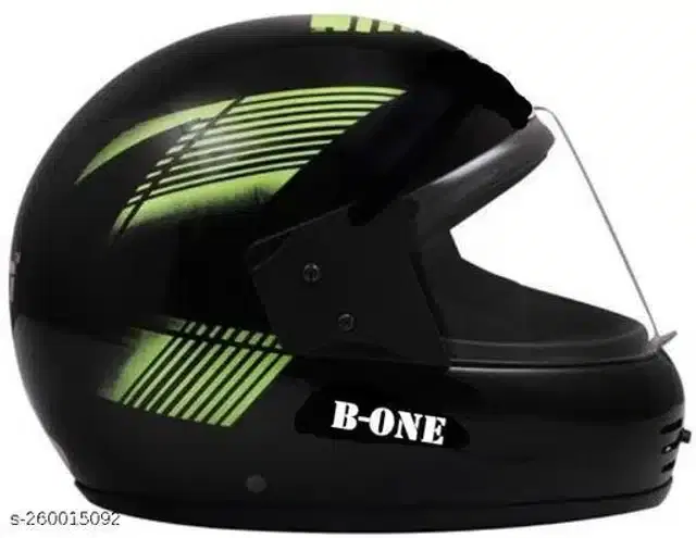 Full Face Helmet For Men & Women, Black