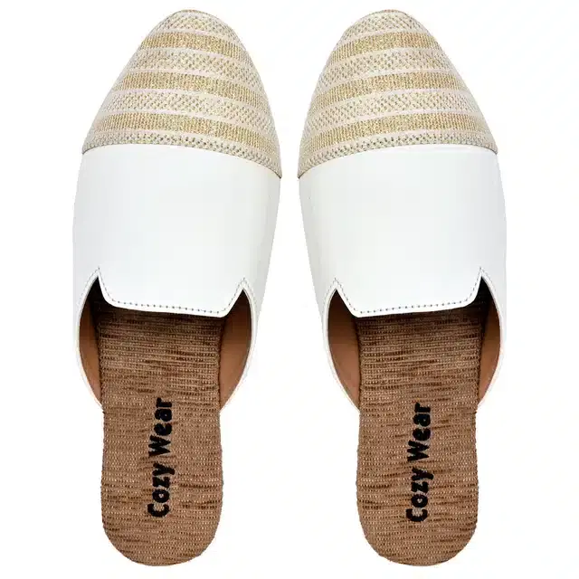 Bellies for Women (White & Cream, 6)