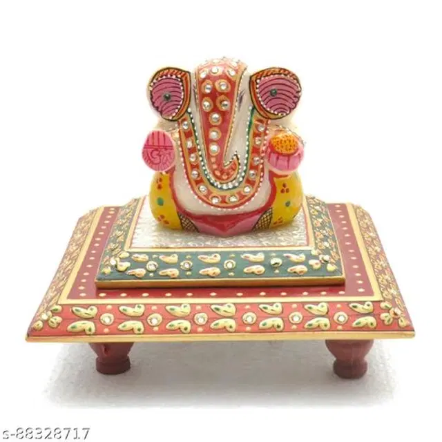 Marble Decorative Showpiece, Multicolor