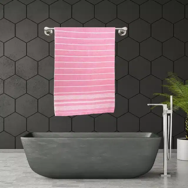 Beach & Bath Towel, Pink, 80x170 cm