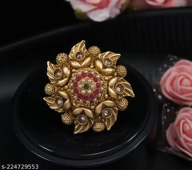 Trendy Rings for Women (Gold)