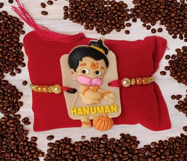 Synthetic Rakhi for Kids (Multicolor, Pack of 1)