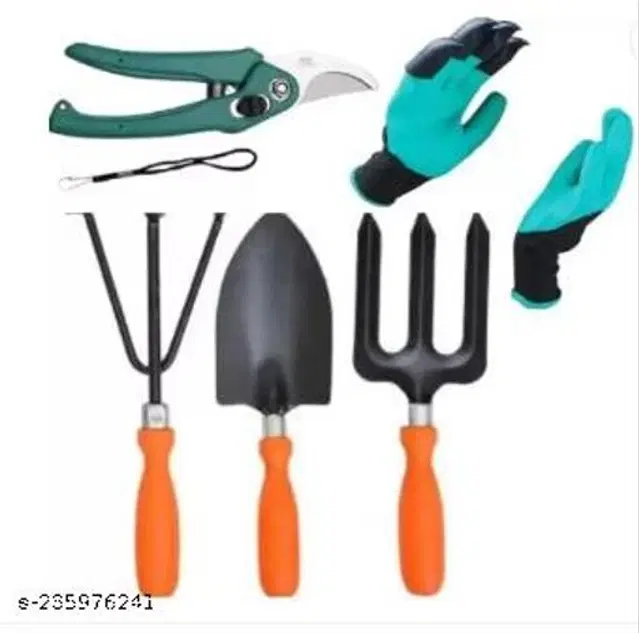 Gardening Tools Set, Multicolor, Set of 5