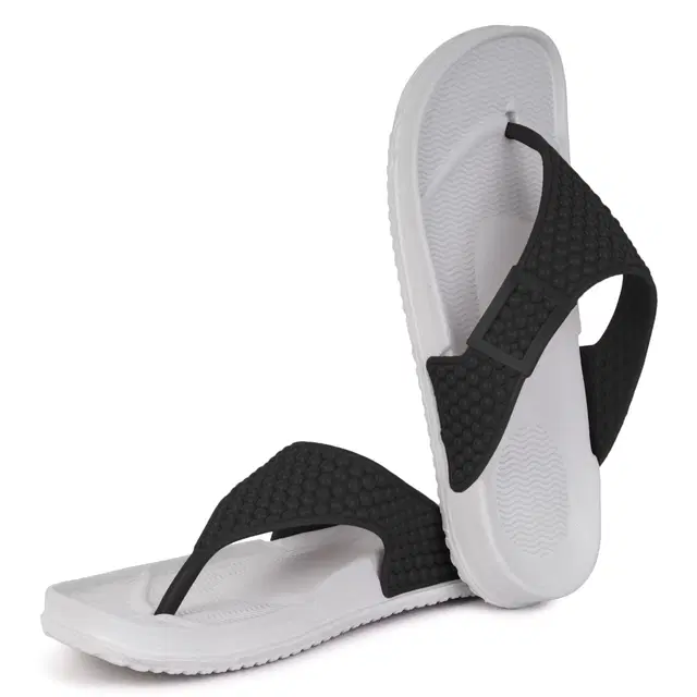 Flipflops for Women (Black, 5)