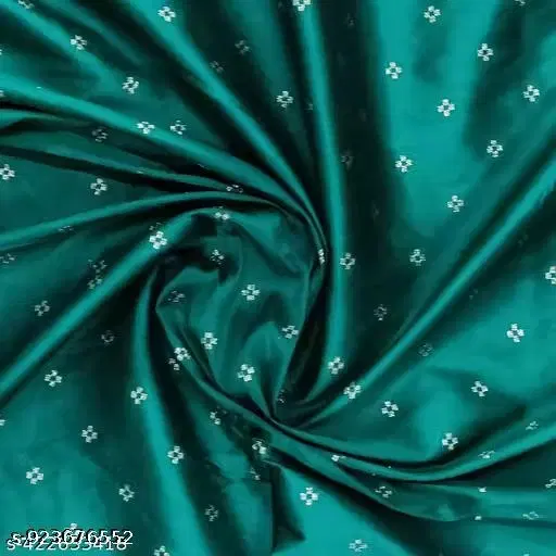 Kamal Jacquard Kurti Fabric for Women, Pack of 2 (Green, Un Stitched)