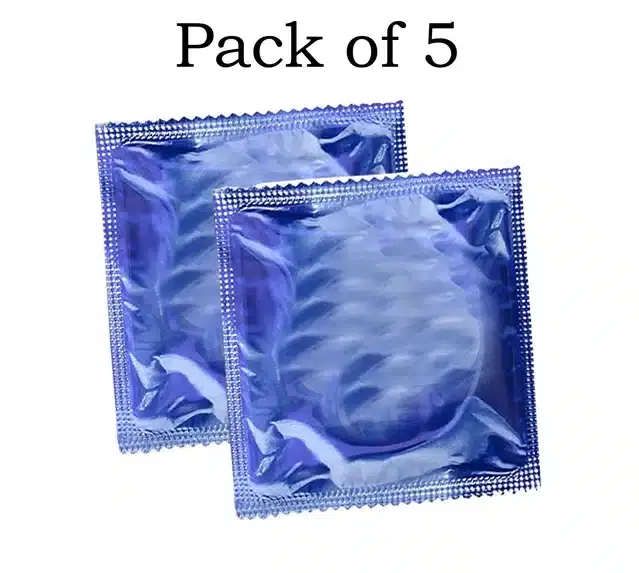 Dude Force Vanilla Condom for Men, Pack of 5