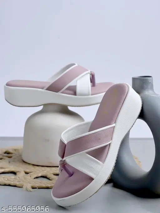 Shoetopia Solid Sandals Purple Size 3