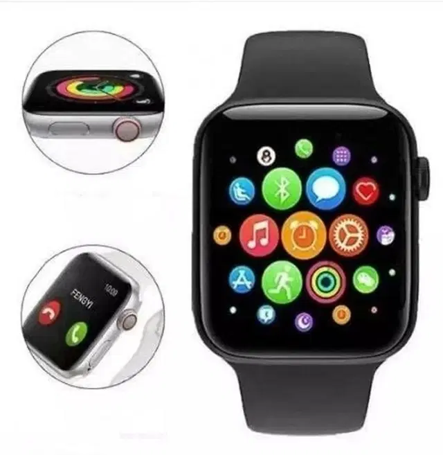 Smartwatch for Women & Men, Black