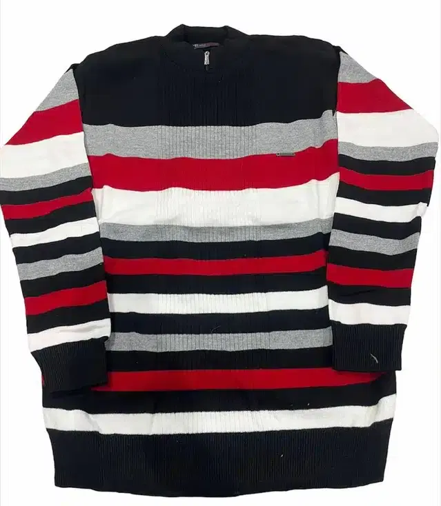 Men's Full Sleeve Sweater (Black, M) (S10)
