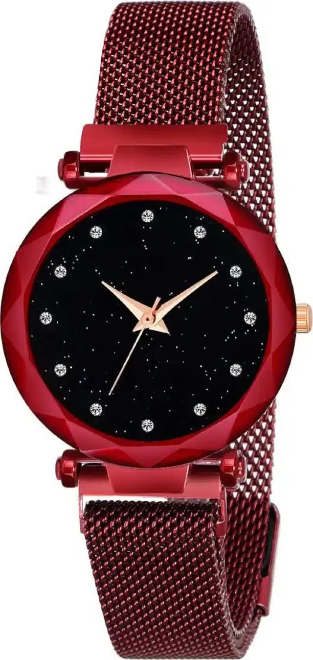 Women's Analog Watches, Pack of 1 (Red)