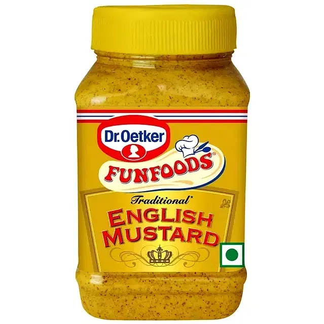 Dr. Oetker Funfoods English Mustard 250 g (Jar)