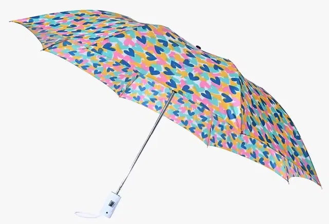 CITIZEN 2 Fold Printed Umbrella, Multicolor, 21" Print - 1