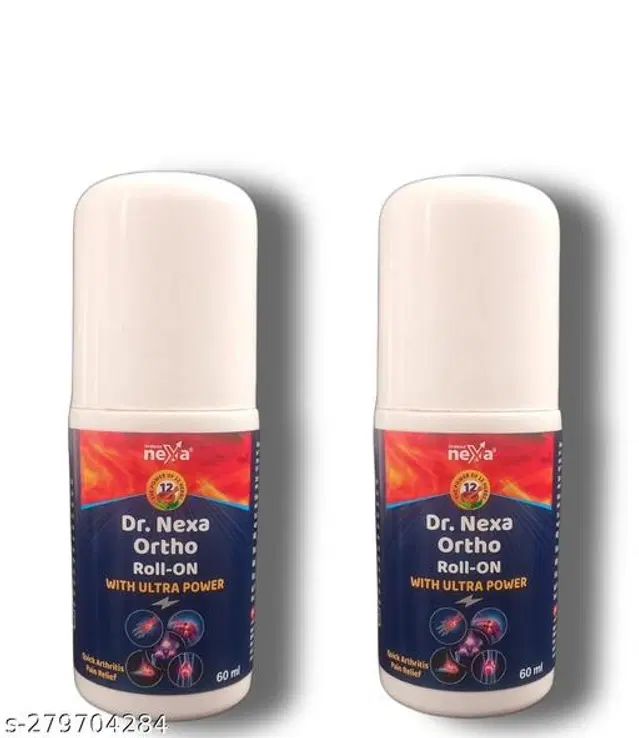 Dr.Nexa Pain Relief Oil Roll On, 60 ml, Pack of 2