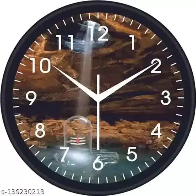 Wall Clock for Home, Multicolor, 10"