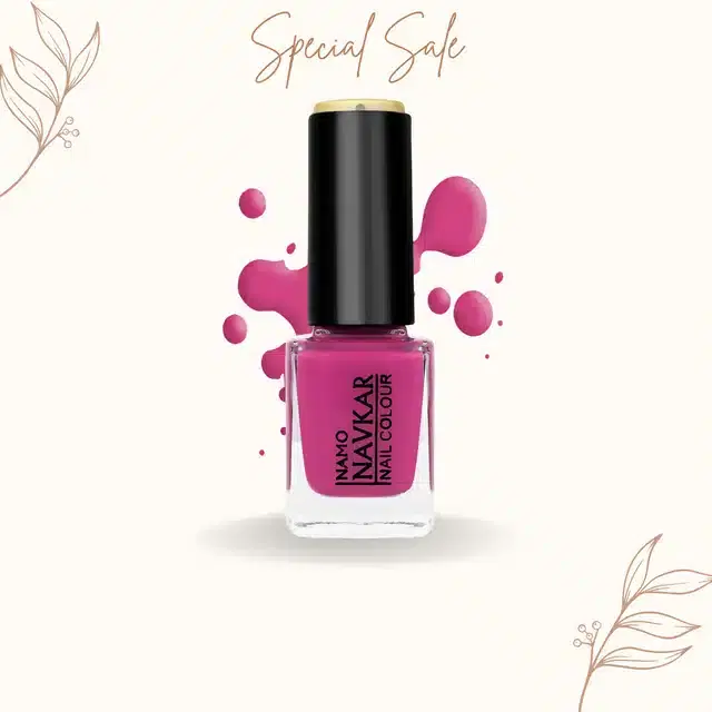 Long Lasting Matte Nail Polish, Pink, 10 ml