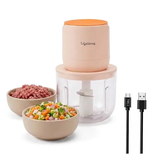 Lifelong Usb Rechargeable Wireless Electric Food Chopper (llwc05)