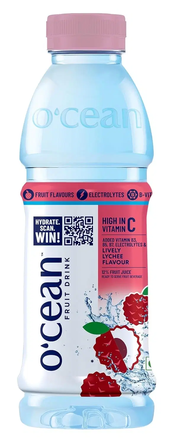 Ocean Fd Lively Lychee 500 ml Mrp 60