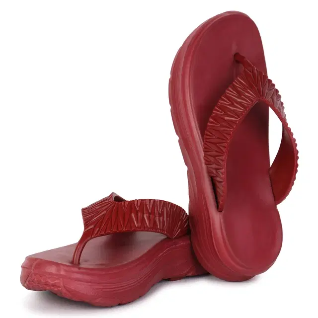 Flipflops for Women (Maroon, 5)