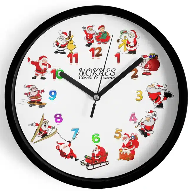 Christmas Analog Watch for Home, Multicolor, 7 Inches