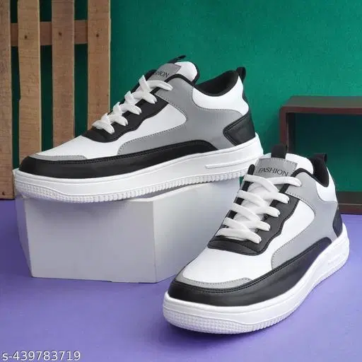 Trendy Sports Sneakers for Men (Multicolor, IND-6)