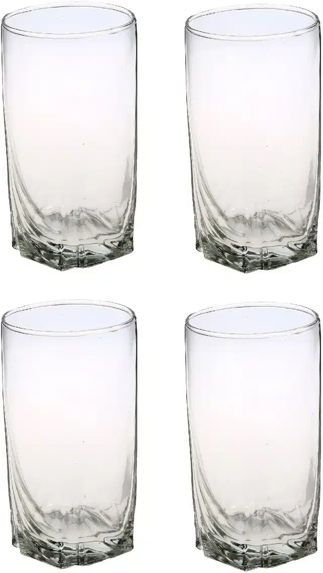 Fancy Water & Wine Glass, 300 ml, Pack of 4