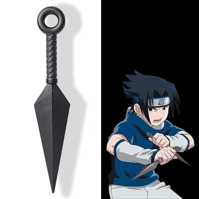 Plastic Kunai Props for Wall Decor, Black
