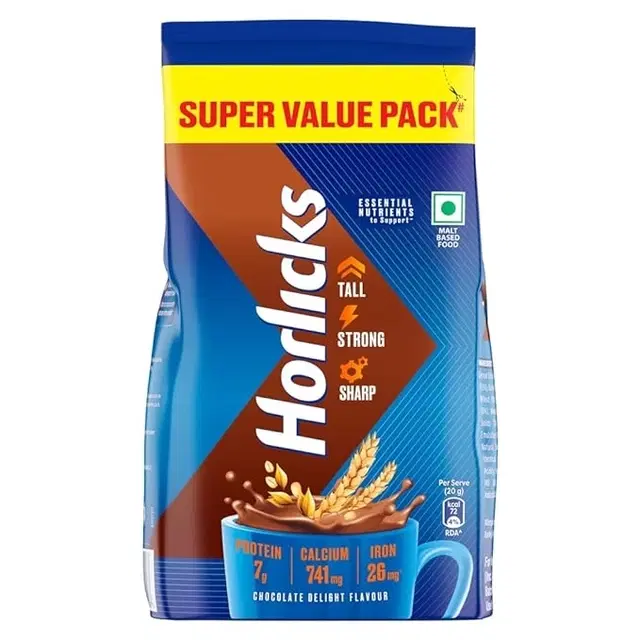 Horlicks Chocolate Delight Flavour 750 g (Pouch )