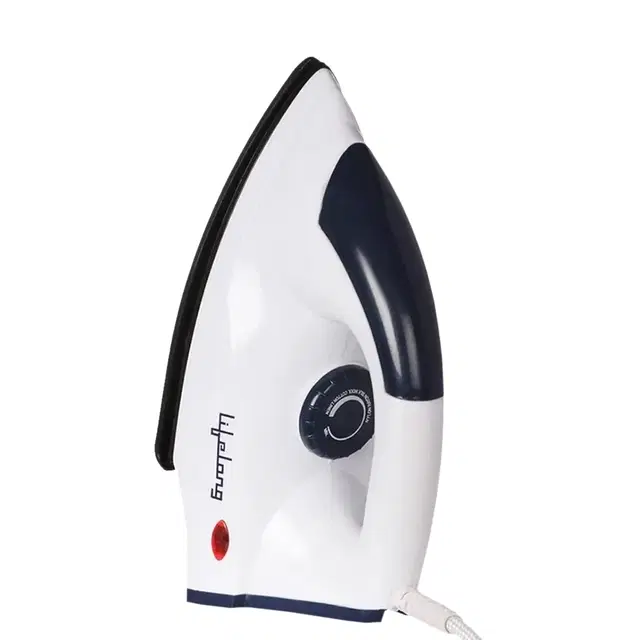 Lifelong 1000 Watts Dry Iron (Non-Stick Coating, LLDI30, White)